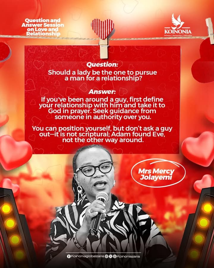 koinoniazaria's tweet image. #QuestionAndAnswerSession
#LoveAndRelationship
#ThislsKoinonia 
#KoinoniaZaria
#KoinoniaGlobal
#TheYearOfTheDaysOfHisPower