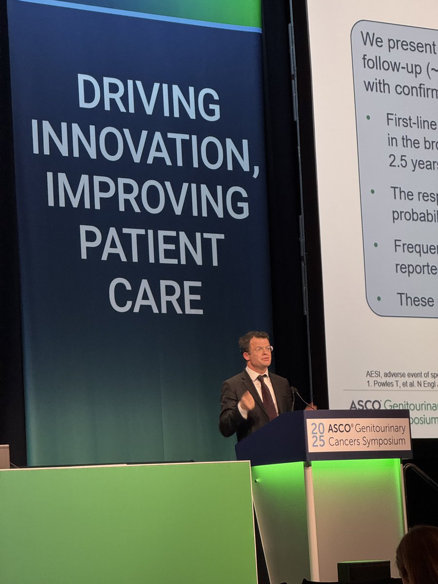 Barts Experimental Cancer Medicine Centre (@bartsecmc) on Twitter photo Updated data from the transformative EV302 trial led by <a href="/tompowles1/">Tom Powles</a> presented at ASCO GU today reinforcing the EV+P combination as a new frontline standard of care for bladder cancer patients #GU25 <a href="/ASCO/">ASCO</a> <a href="/Uromigos/">Uromigos</a> <a href="/TresUramigas/">Tres Uramigas</a> Updated data from the transformative EV302 trial led by <a href="/tompowles1/">Tom Powles</a> presented at ASCO GU today reinforcing the EV+P combination as a new frontline standard of care for bladder cancer patients #GU25 <a href="/ASCO/">ASCO</a> <a href="/Uromigos/">Uromigos</a> <a href="/TresUramigas/">Tres Uramigas</a>