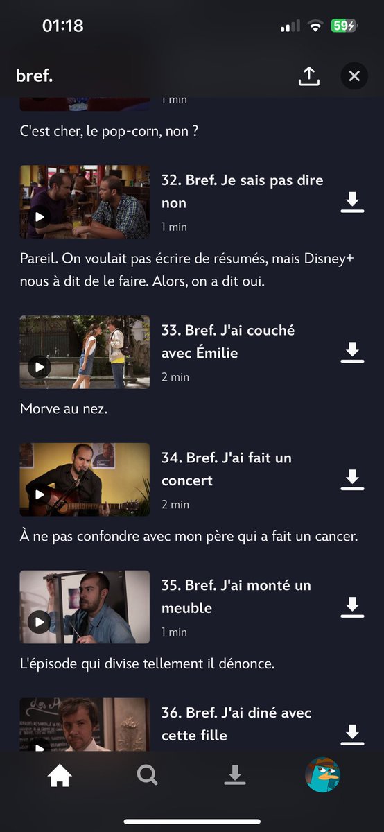 Ettorac1's tweet image. Je viens de découvrir les descriptions des épisodes pour la saison 1 sur Disney +, je suis ko ahahah #bref2