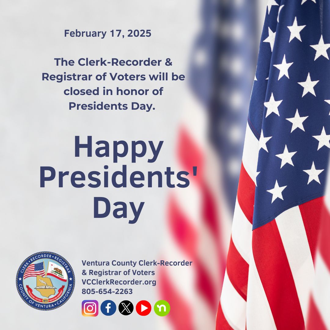 VC Clerk Recorder (@vcclerkrecorder) on Twitter photo 