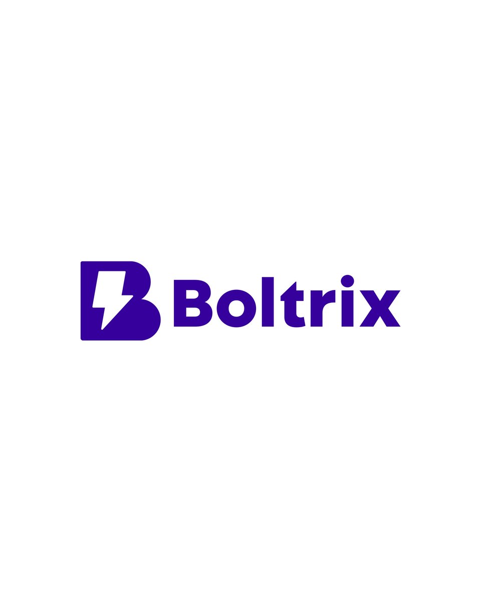 Last one

Logo &amp; type for <a href="/Boltrix7/">Boltrix</a>, lmk what you guys think, feedback is always appreciated!