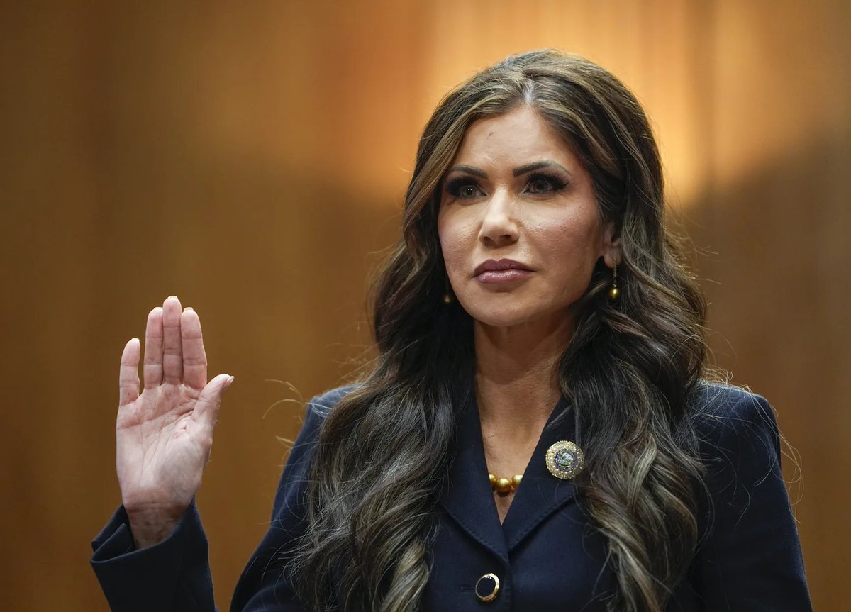 BREAKING: Kristi Noem just fired more than 400 employees at the Department of Homeland Security.

AMAZING! We want MORE! MORE! MORE!