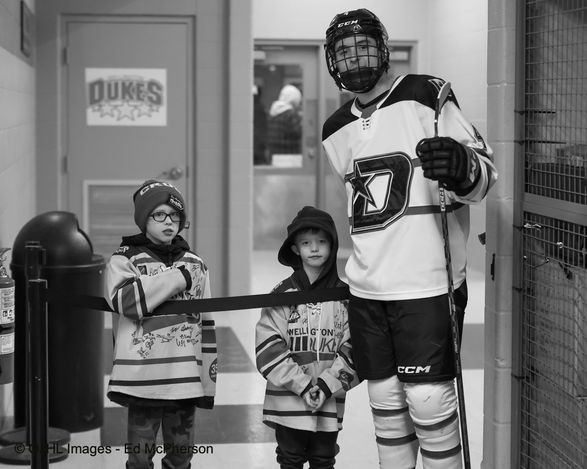 Warm up are complete as the <a href="/OJHLDukes/">Wellington Dukes</a>  host the visiting <a href="/PanthersOJHL/">Pickering Panthers</a>  <a href="/OJHLOfficial/">OJHL</a>