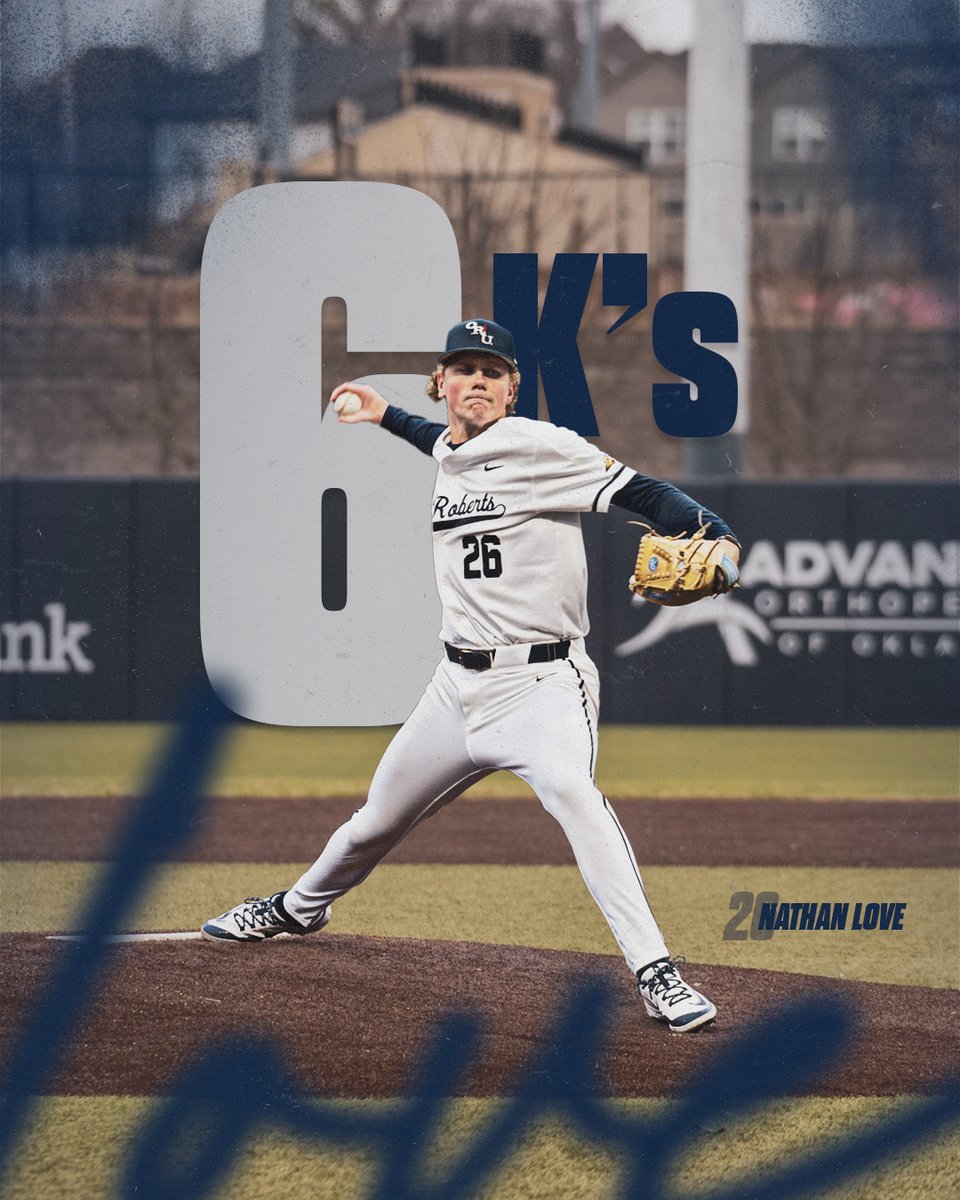 𝓛𝓸𝓿𝓮 is in the air 💕

Seven innings of scoreless work for 26 👏

#ORUBase | #GoldenStandard