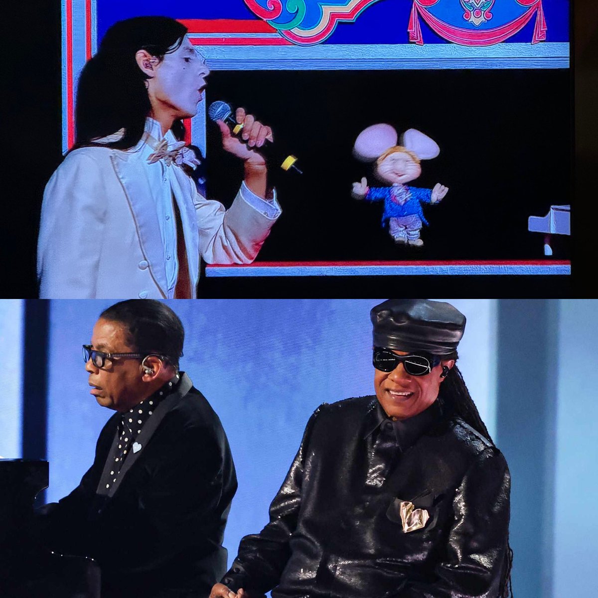 matteoprefumo's tweet photo. #SANREMO2025 vs #grammy2025 https://t.co/vEe58FoMEh