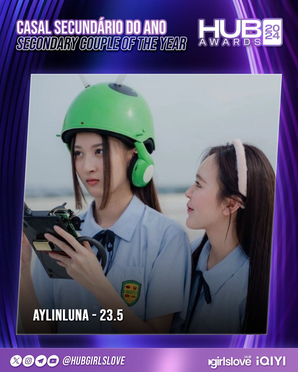 ⟨#HUBAwards2024⟩ CASAL SECUNDÁRIO DO ANO | SECONDARY COUPLE OF THE YEAR

🏆 • AylinLuna - 23.5

#AylinLuna #ViewJune <a href="/23point5TH/">23.5 องศาที่โลกเอียง 🌏</a> <a href="/view_benyapa/">วว</a> <a href="/junewanwimol19/">จูนววม</a> <a href="/GMMTV/">GMMTV</a>