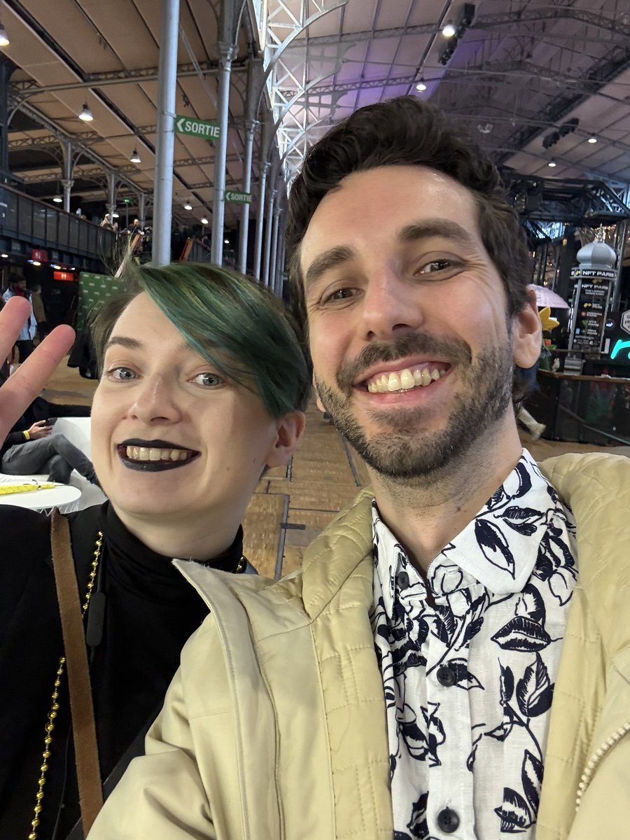 Great meeting you at <a href="/nft_paris/">NFT Paris</a>, Anastasia Spirenkova (<a href="/spirenkova_fm/">Anastasia Spirenkova</a>)! As a curator and editor at <a href="/taex_com/">TAEX</a>, your work in the digital art space is truly inspiring. I’d love to explore ways to bring different parties together to collaborate on <a href="/GeneratedArt/">GeneratedArt</a>. Let’s create