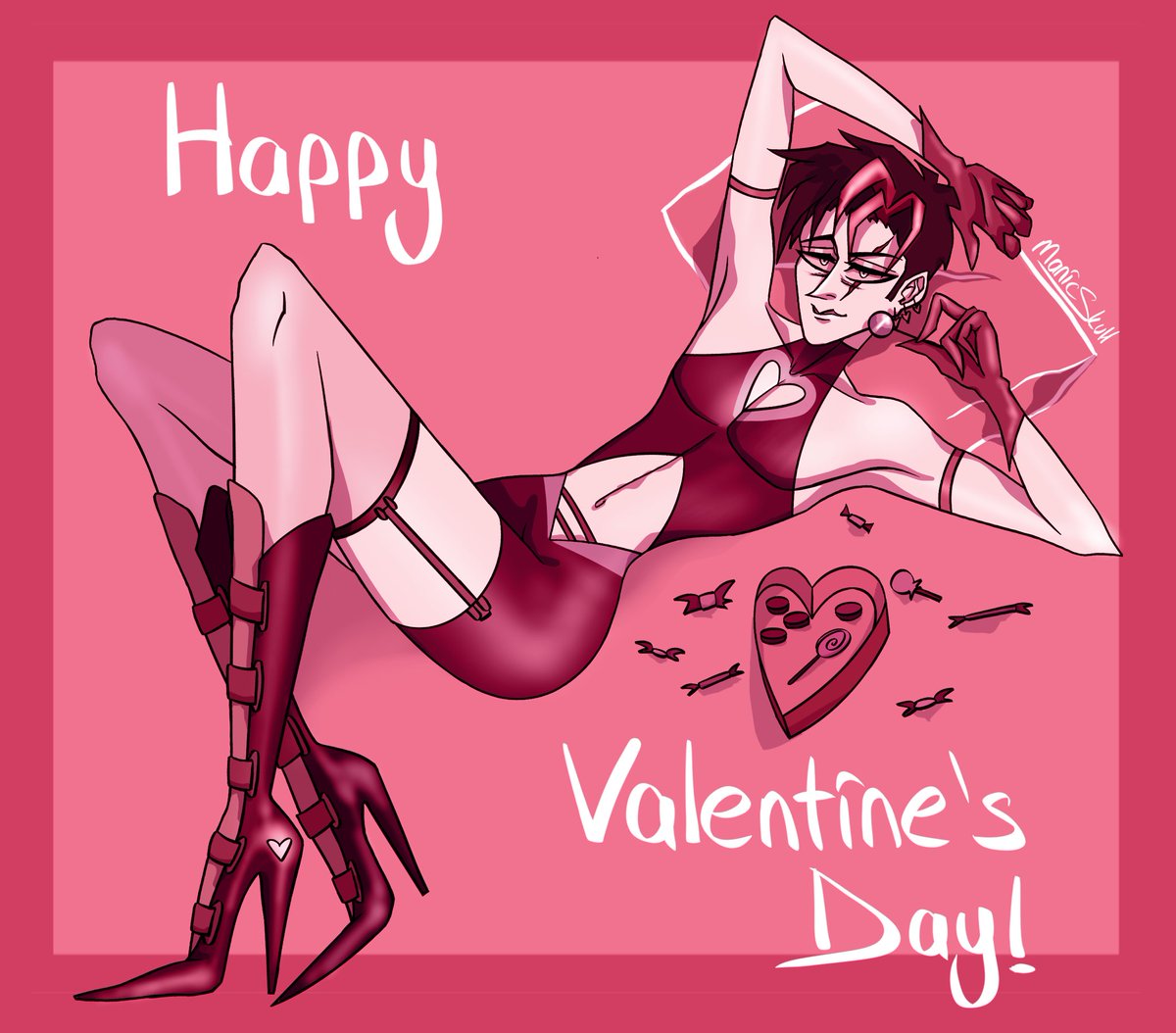 Happy vday #humanvox #hazbinhotel #ValentinesDay