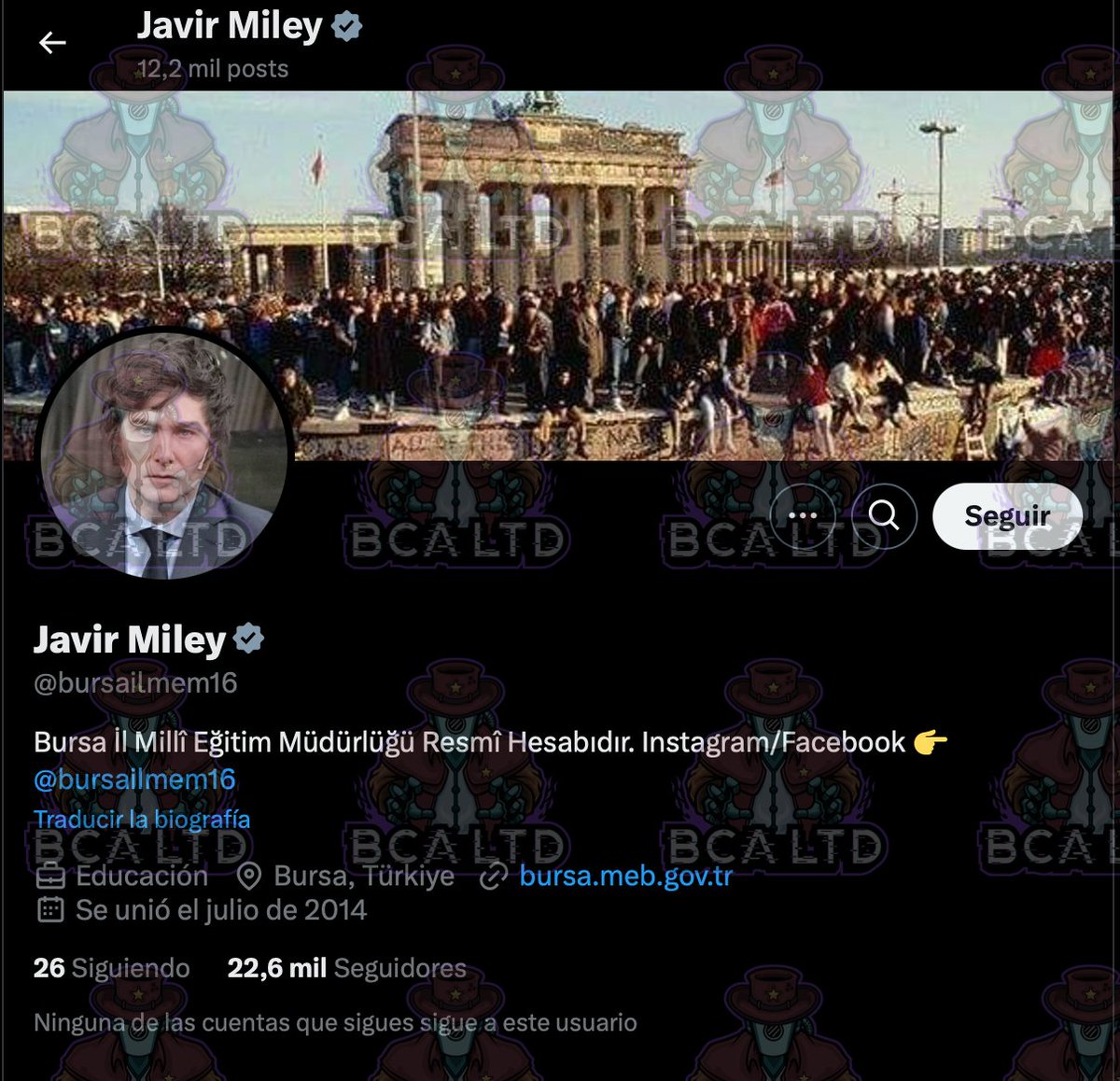 BirminghamCyber's tweet image. 🔐 New #cybercrime intelligence.

🇦🇷 #Argentina: The official account of Türkiye’s Bursa Directorate of National Education was compromised, with its profile altered to impersonate President Milei and repost the same crypto scam.

🔎 #ThreatIntelligence: @_Lionel.