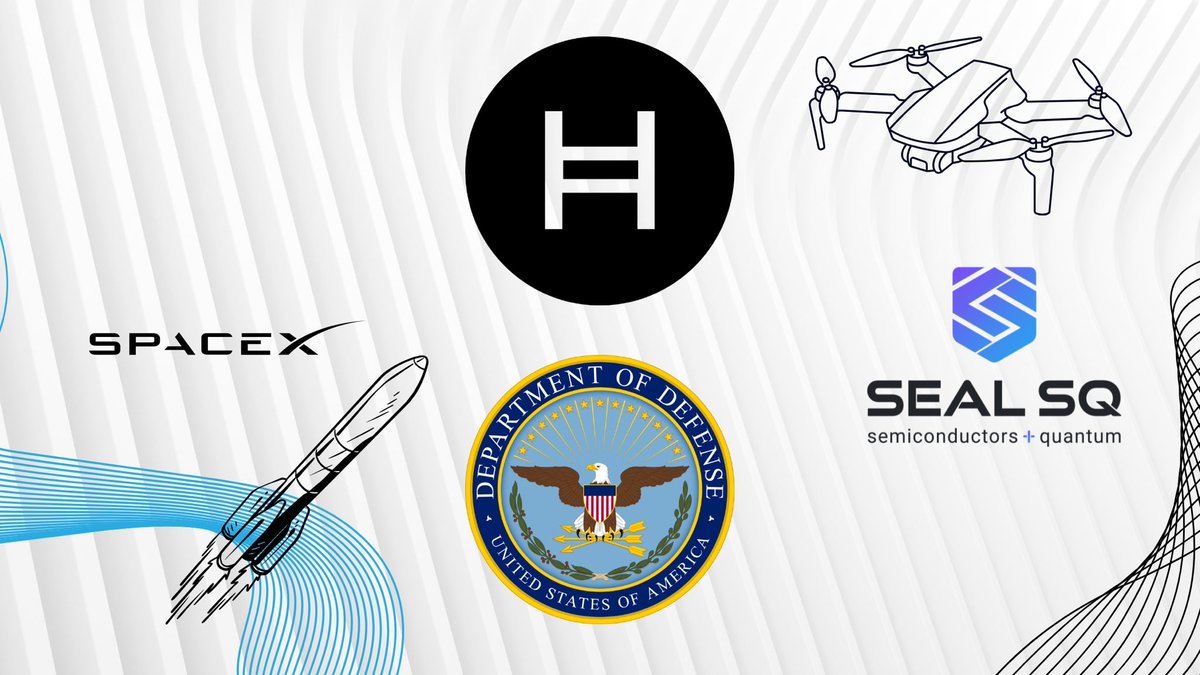 Shawn S. (@oroogle) on Twitter photo 🚨BREAKING: <a href="/SecDef/">Secretary of Defense Pete Hegseth</a> chooses $HBAR powered technology to enable quantum resistant Drone Infrastructure
The company that embedded Hedera’s technology into a satellite and sent it to space via Space X is now implementing it at the core of the Defense Department.
The technology 🚨BREAKING: <a href="/SecDef/">Secretary of Defense Pete Hegseth</a> chooses $HBAR powered technology to enable quantum resistant Drone Infrastructure
The company that embedded Hedera’s technology into a satellite and sent it to space via Space X is now implementing it at the core of the Defense Department.
The technology
