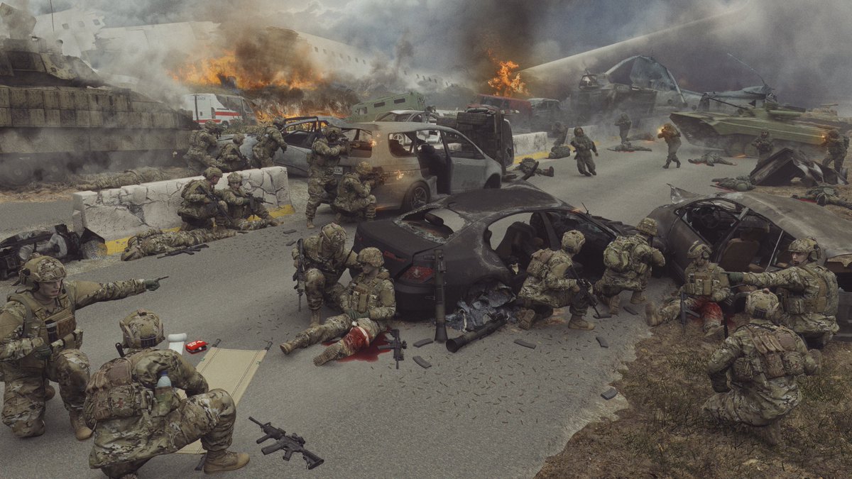 a select assortment of my favourite WW3 renders I've done 

gmod + photoshop