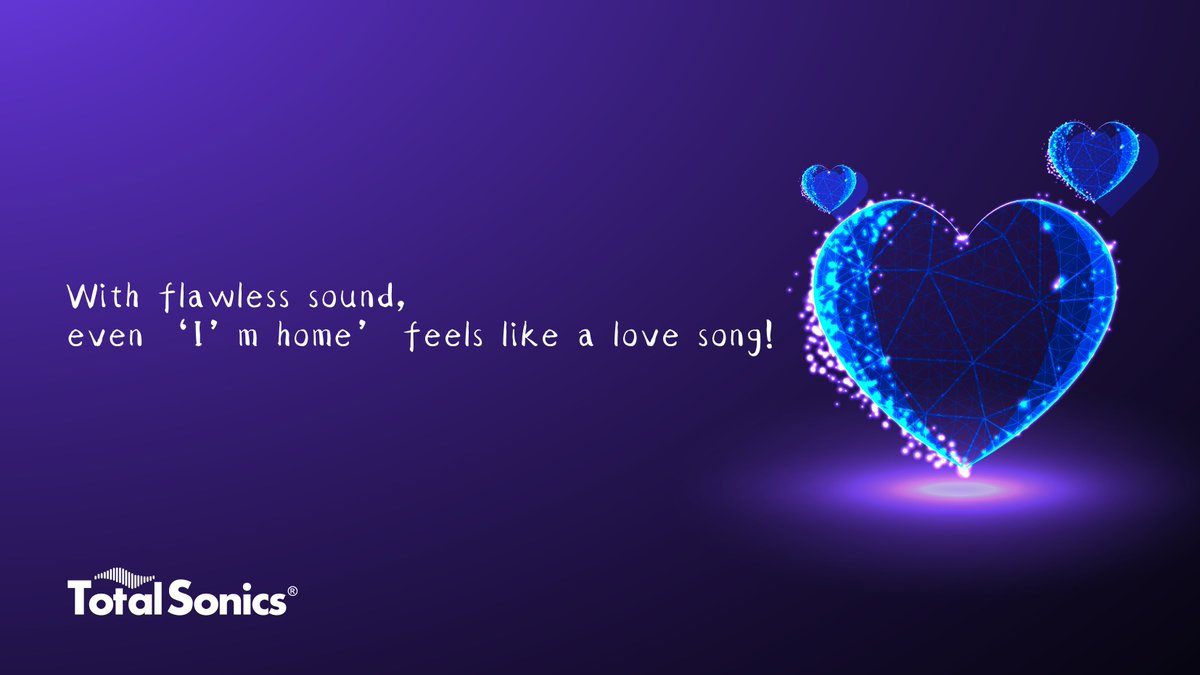 Love Sounds Better with Every Moment Together 

There’s a special kind of romance in the way their voice fills your world—whether it’s a late-night whisper or that movie you always watch together. 

Sound has a way of making love even more unforgettable.

#LoveSoundsBetter 💑🎧