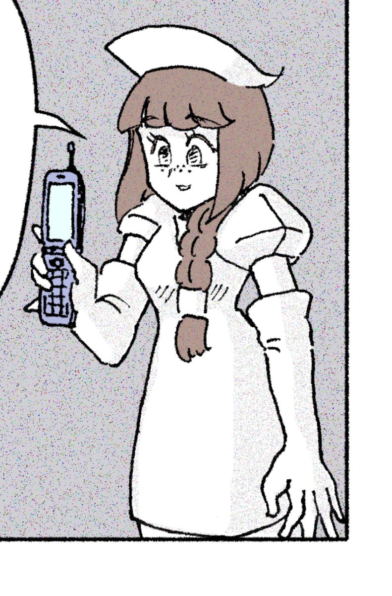 ガラケーのナースさん 