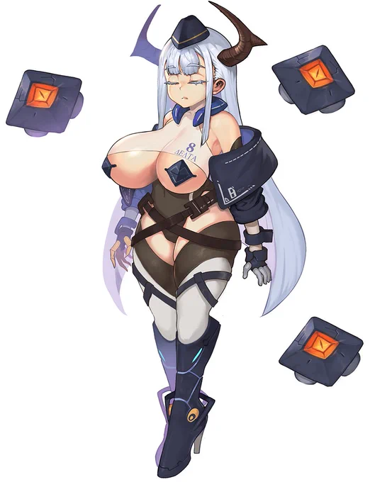 Hello , I also want to share my old adoptable work ~ this one was sold in waifu factory in discord : (you can check it out for more about adoptable and more stuff in there) the owner is razed shadow . thank you for adopting her