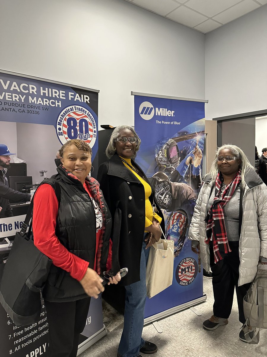 TCHS_WBL's tweet photo. The City visited Mechanical Trades Institute for Apprenticeship Day! @FultonCoSchools @FCSCTAE @parents4edu_SF @DrEdwardsRucker @CollegePark_Ga @eastpointcity @CityofHapeville https://t.co/vOuji85avt