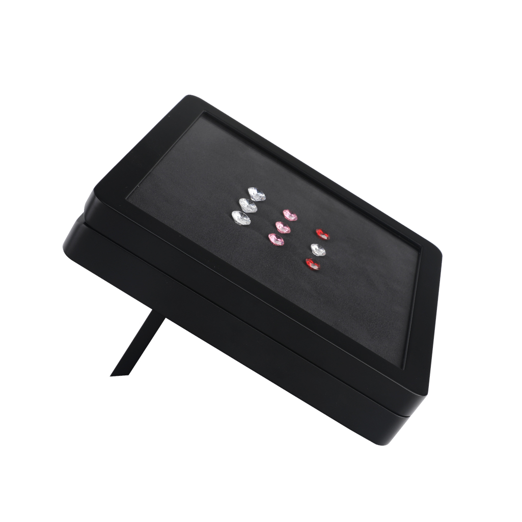 GemtrueUK's tweet image. DK21676-XL Large Deluxe Wooden Diamond Display Box with Built-in Stand
Box size: 200 x 200 mm
Black or White colours
Cushion comes in black or white colours
#diamondtester #gemstonecheckingequipment #microscope #diamonddisplaybox #diamondtrayset