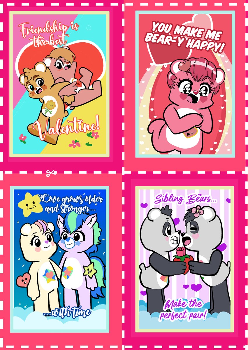 Happy Valentine's Day@ #carebears
