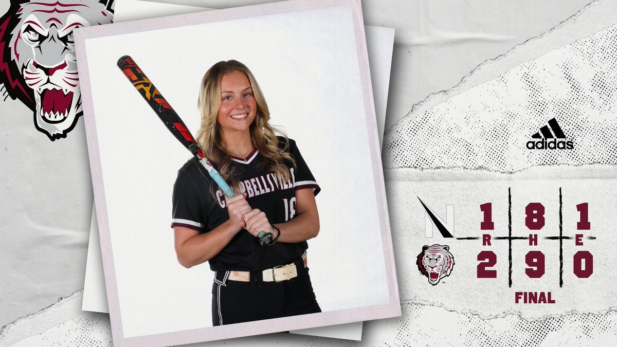 FINAL | The Lady Tigers take the victory over the Racers after going to nine innings!

#️⃣ #TigerUp