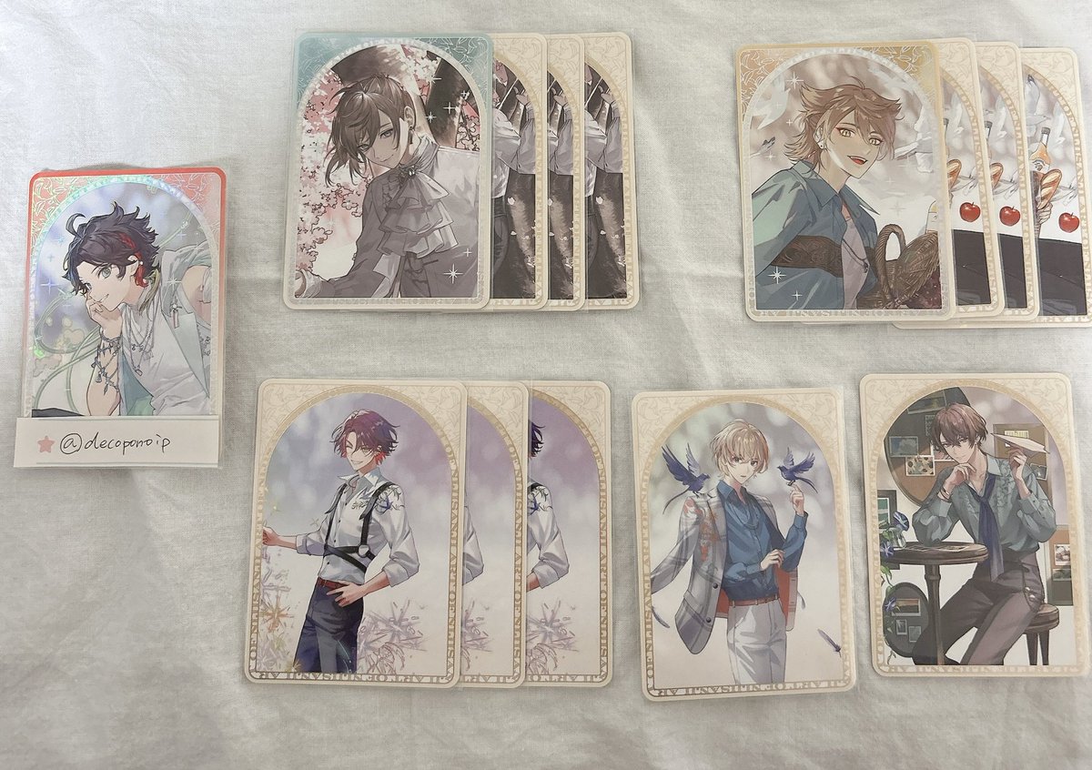 decoponoip's tweet photo. 【交換】にじさんじ ART OF NIJISANJI コレクションカード コレカ 缶バッジ OS特典

譲
画像参照

求
同種🌶️,🌞(友人分)

郵送交換になります
検索からもお声掛けください https://t.co/Jq10ghNBGB