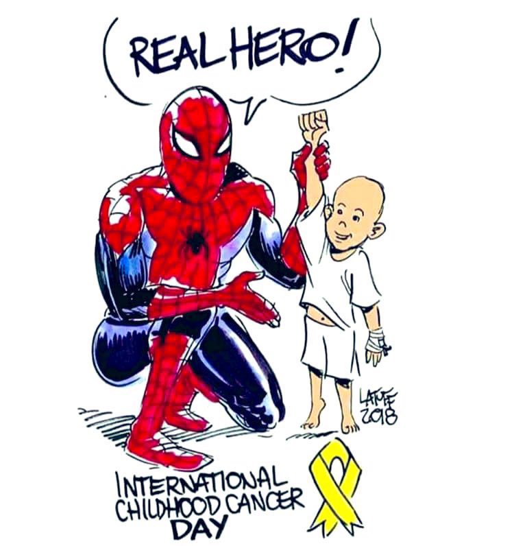 On #InternationalChildhoodCancerDay, we honor the strength, courage, and resilience of young warriors fighting cancer. 
You inspire us all! 🎗️ 
#RealHeroes

#اليوم_العالمي_لسرطان_الأطفال