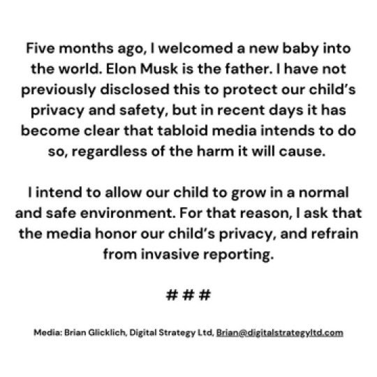 🚨BREAKING: Ashley St. Clair has revealed that she gave birth to Elon Musk’s child five months ago.

Elon is staying very busy.