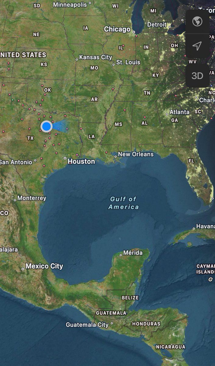 They really did changed it to “Gulf of America” 👀