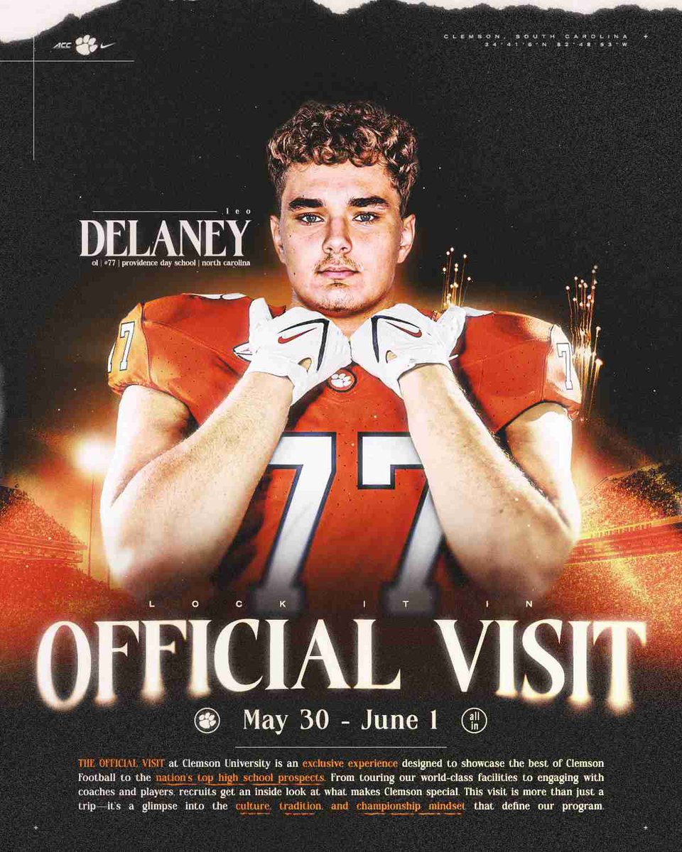 Locked in! Go tigers