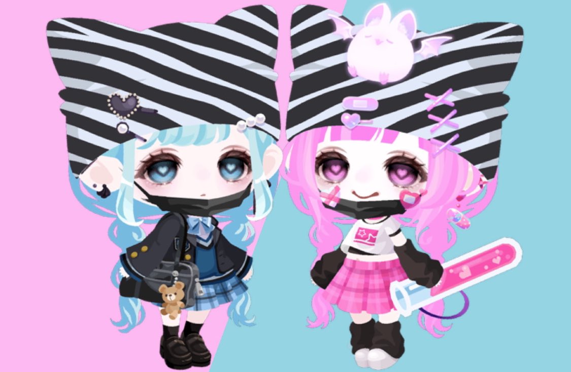 🩵×🩷

#ポケコロ