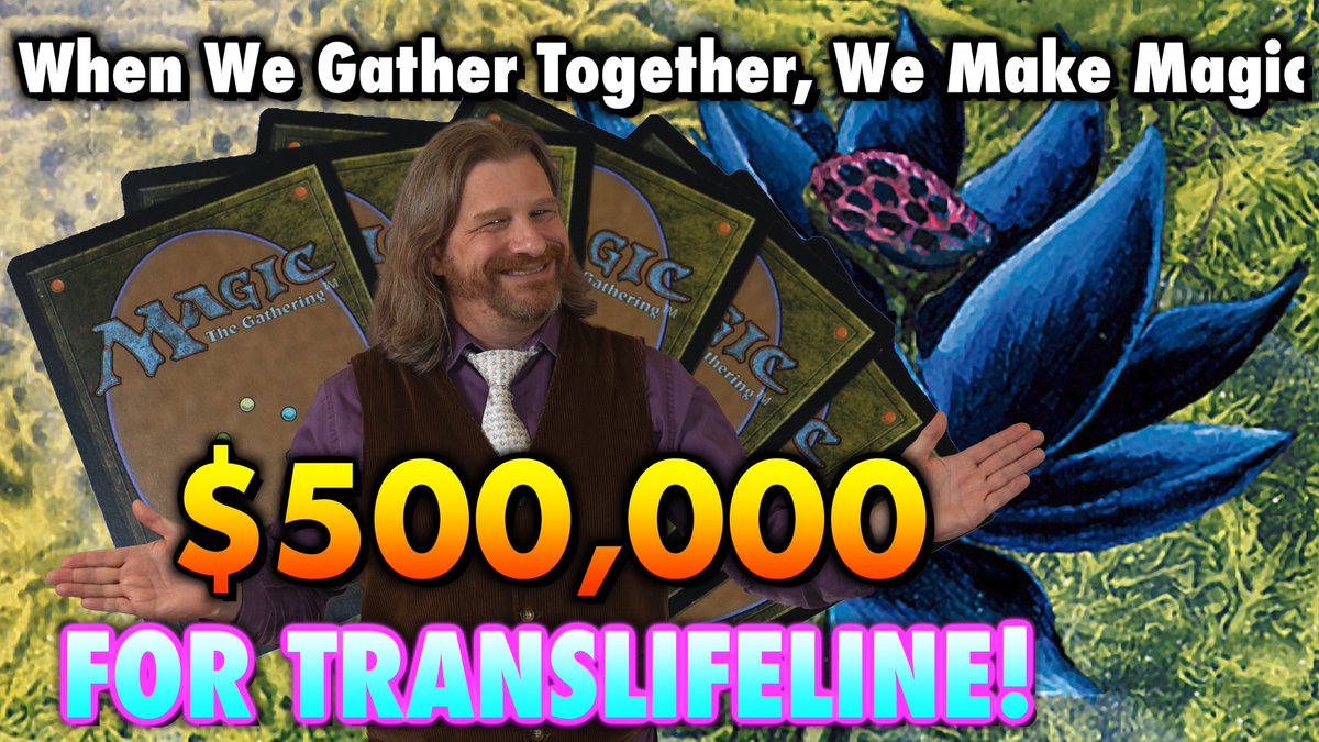 Tolarian Community College (@tolariancollege) on Twitter photo Every year my anxiety brain tells me that this is the year no one turns out...and every single year we break the previous year's record.
Together, we raised half a million dollars for <a href="/TransLifeline/">Trans Lifeline</a>!
Trans rights are human rights, and all are deserving of equality and love. 🏳️⚧️ Every year my anxiety brain tells me that this is the year no one turns out...and every single year we break the previous year's record.
Together, we raised half a million dollars for <a href="/TransLifeline/">Trans Lifeline</a>!
Trans rights are human rights, and all are deserving of equality and love. 🏳️⚧️