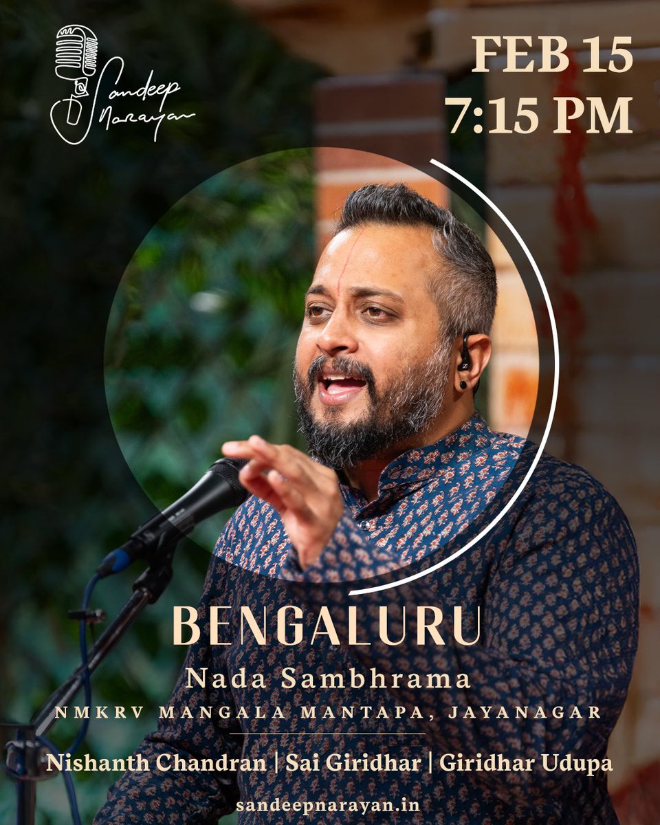 sandeepnmusic's tweet image. Today...