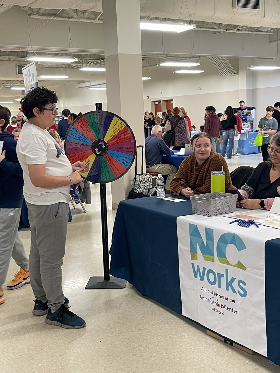 The BCPS Middle School Career Fair was held today at Foothills Higher Ed Center, providing students with a hands-on, interactive opportunity to explore a variety of careers. #AllinBCPS #CTEMonth #CTEforNC