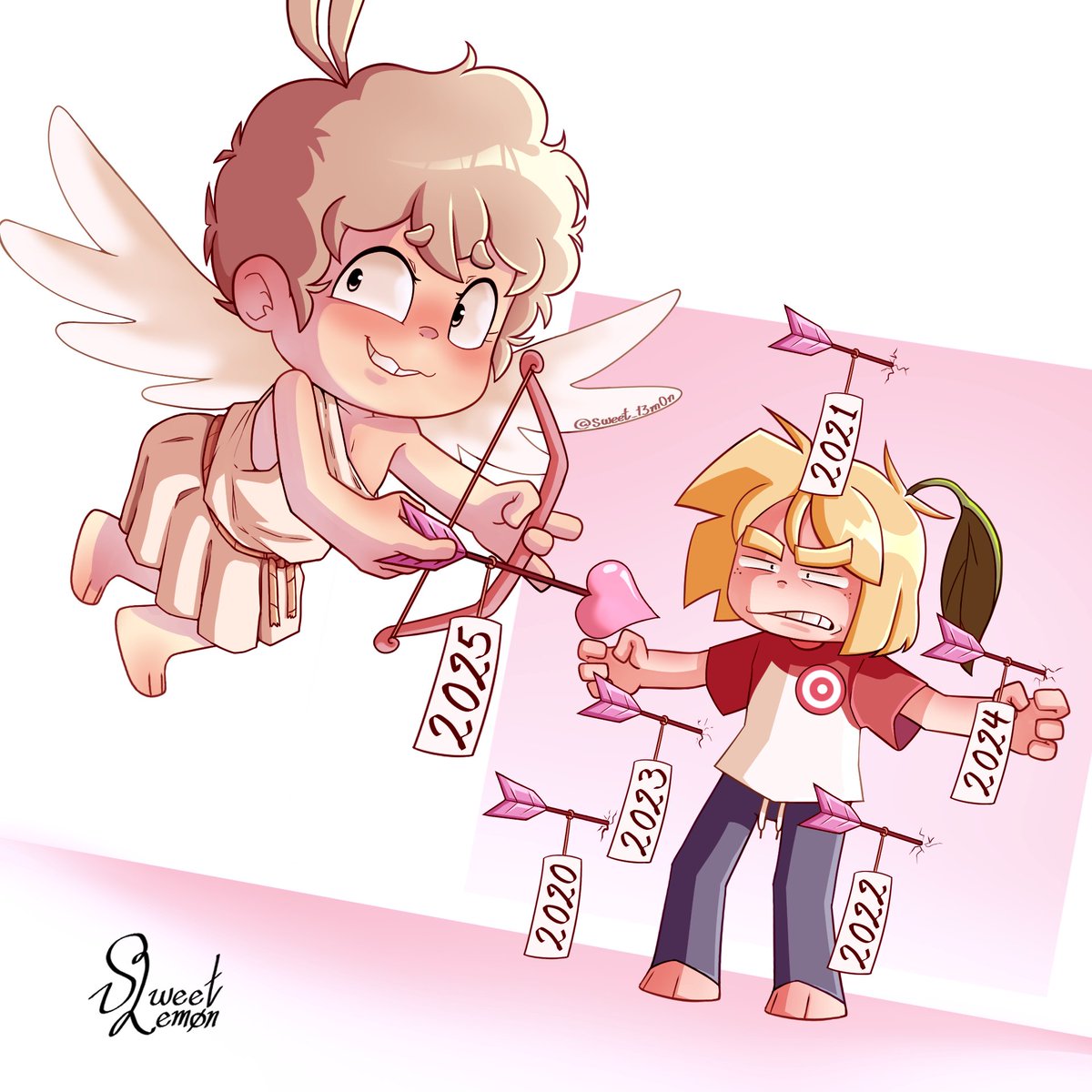 No manchen banda, mi cupido está bien wey jaja :c

#valentineday #ilustration