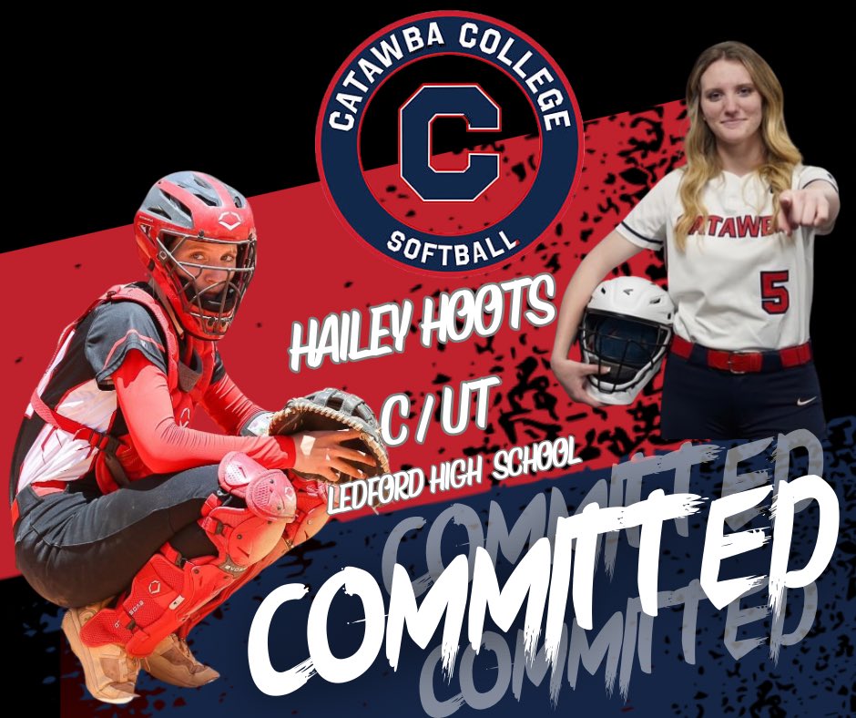 🏆🥎 Congratulations to Hailey Hoots on her commitment to continue her academic/athletic career at Catawba College!! Her work ethic is off the charts and it shows at every tournament! She’s a beast behind the plate as well as in the box! Catawba is definitely getting a good one!