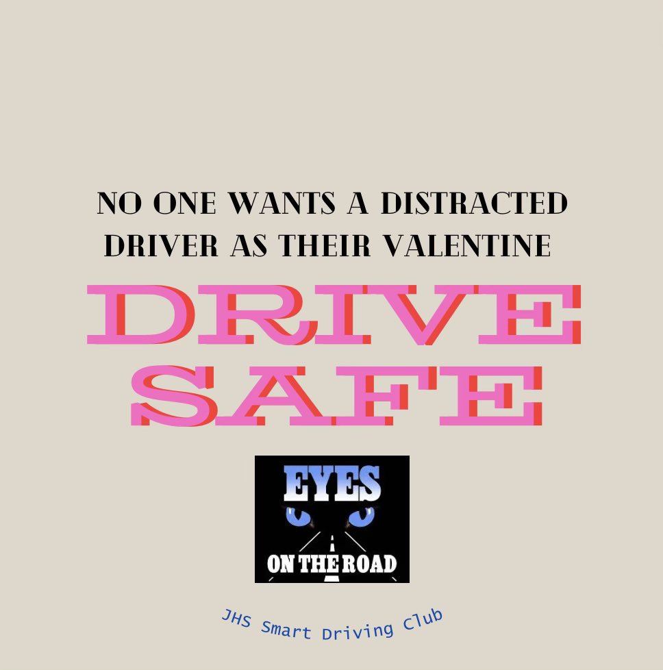 Happy Valentine’s Day Jags! Remember to drive safe! 💗 #eyesontheroad