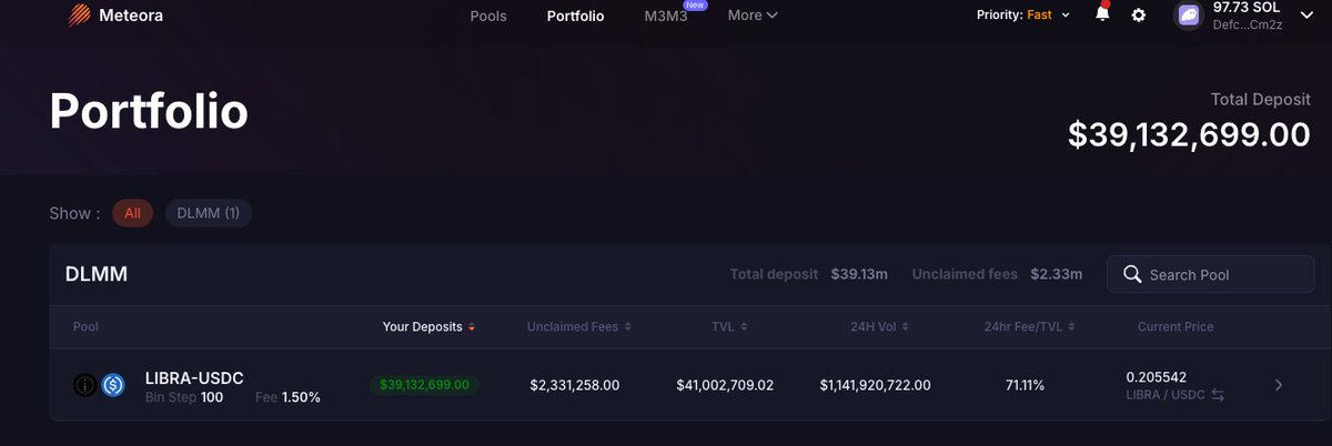 0xchangan's tweet image. 这篇帖子分享一下，怎么找到Dex组LP的范围

- 前言
今天阿根廷总统发币 $LIBRA ，Dev 利用投资者对于LP不敏感，组单边流动性进行出货。
前段时间也有 ZachXBT 将手中的代币组LP，利用LP在上涨的过程中进行出货
在捕捉金狗的过程中，貌似知道 Dev 的LP范围也是一个不可或缺的知识点

- 实战教程…