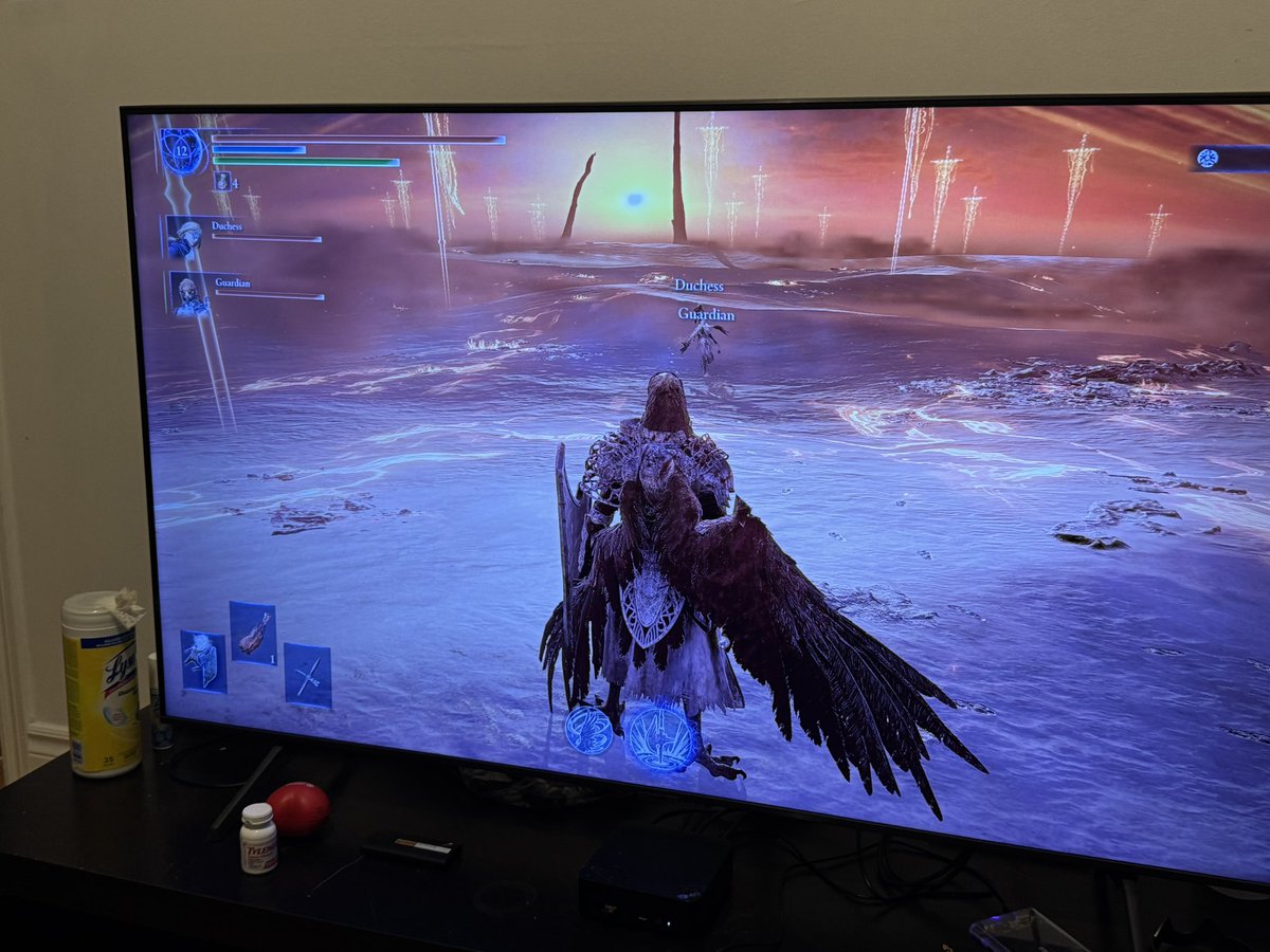 Oh whoa! Elden Ring #Nightreign was SO fun! What beautiful chaos! Had a dialed jn crew during my last match. We got to the end boss of the test, and disconnected when it was at about 20%.