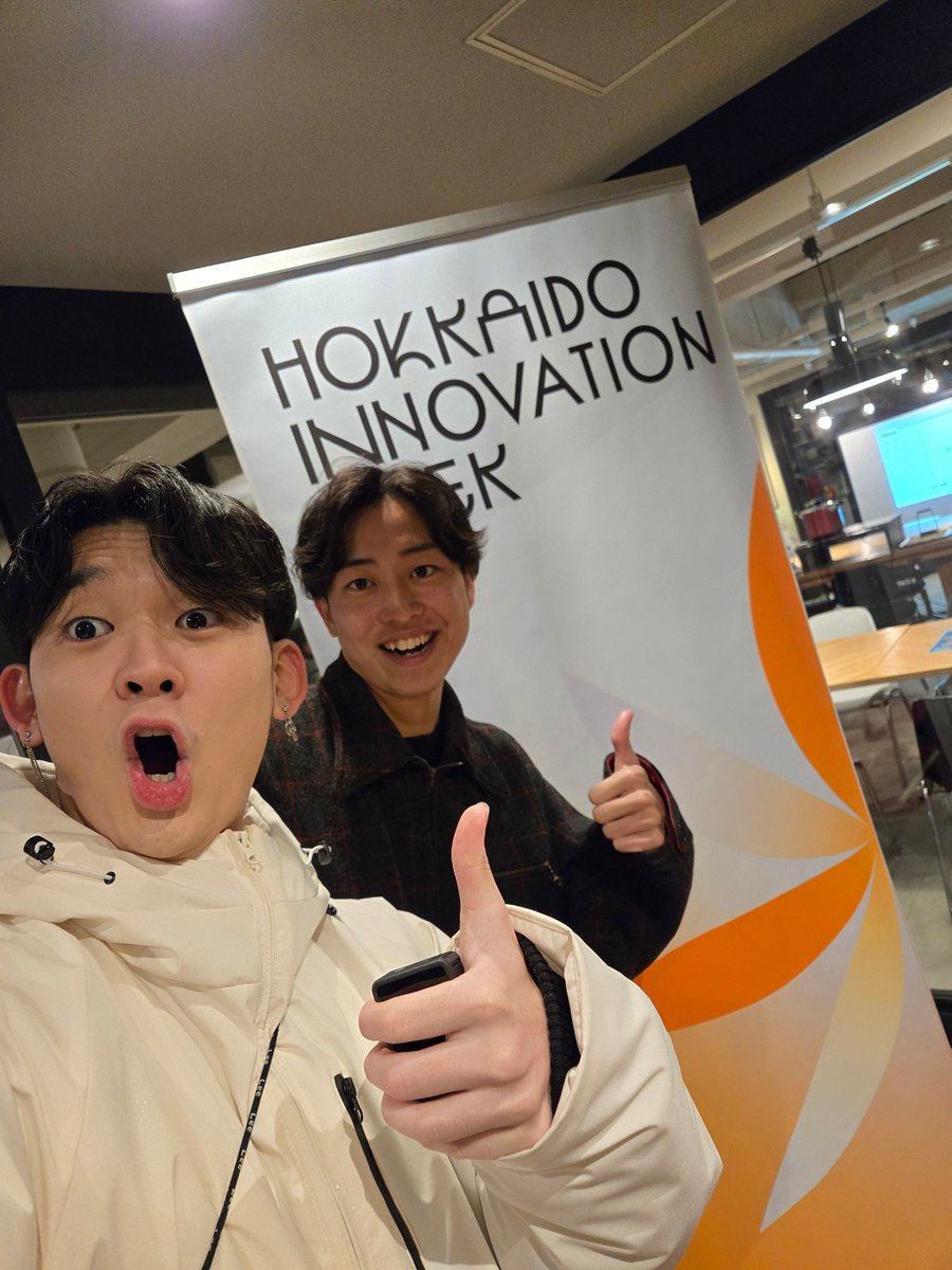 Roots_hak's tweet photo. Rootsは現在、
HIW @innovationweekH 2025に参加しています！🔥

函館での前夜祭の様子はこちら🍙🥳 https://t.co/G3o1Fhmihz