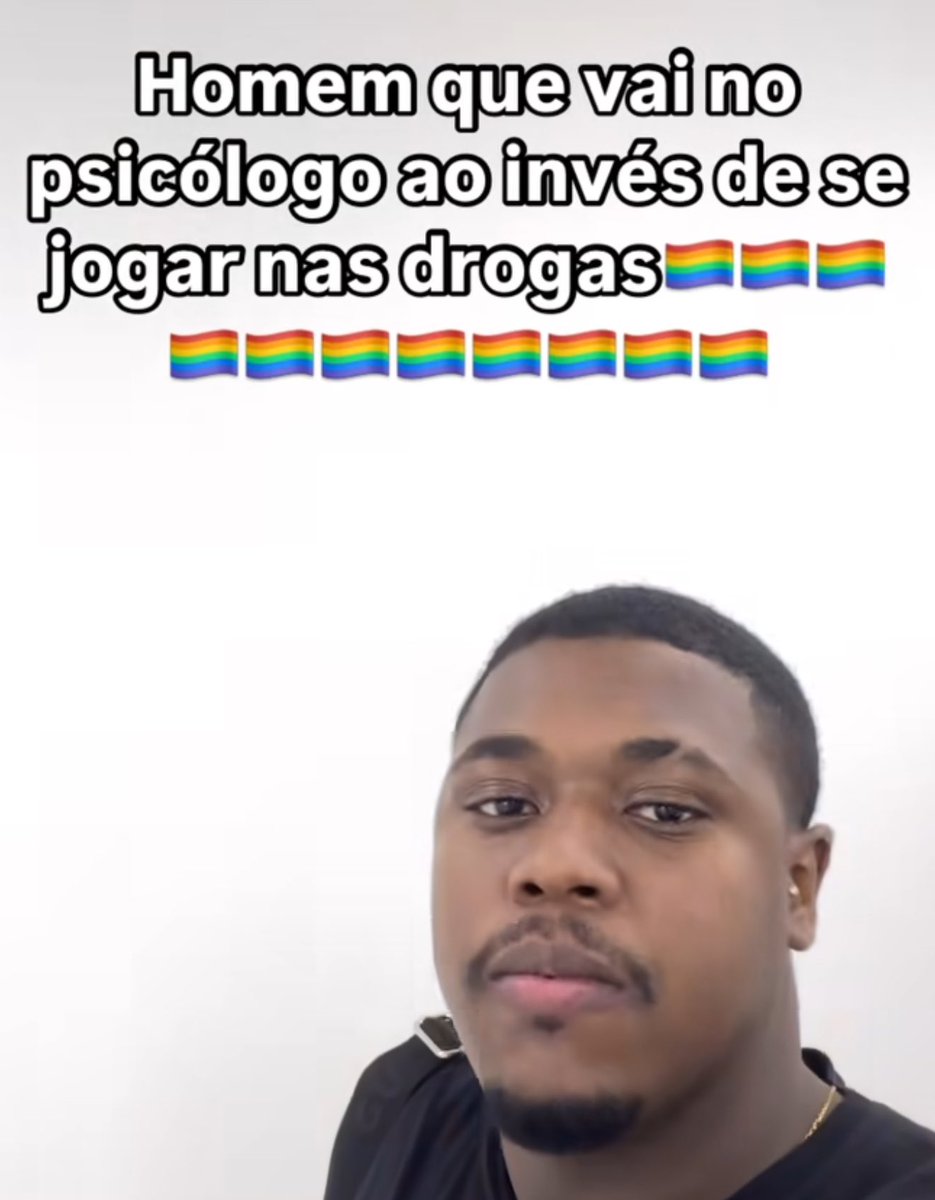Segundo o camarada aí, o gay desabafa pro psicólogo enquanto o macho desconta nas drogas

Procede?
