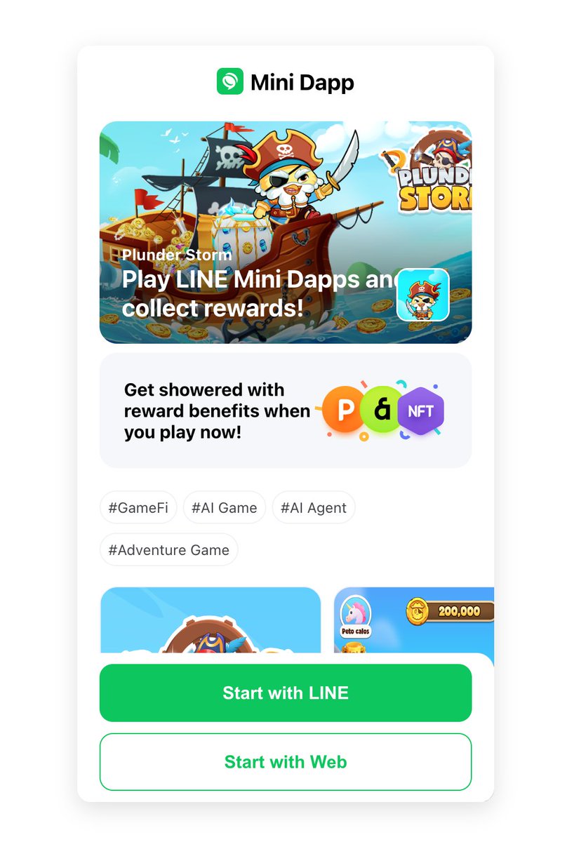 Plunder Storm | LINE Mini App tweet media