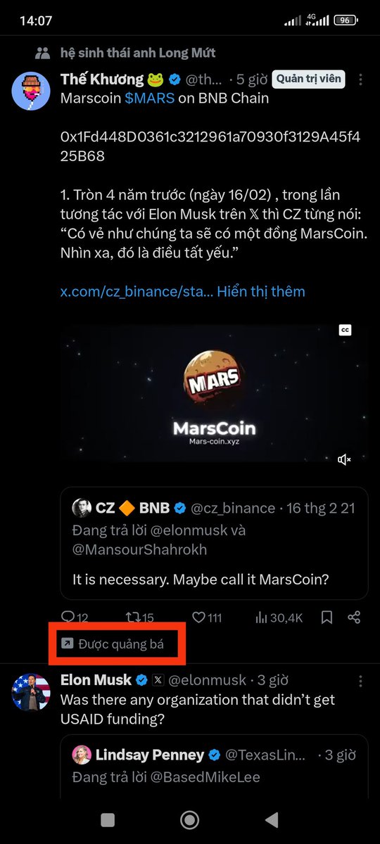 cryptofuture404's tweet photo. @thekhuongeth Cho hỏi cái này có phải chạy quảng cáo ko 🥴 https://t.co/1JAxU7aQHM