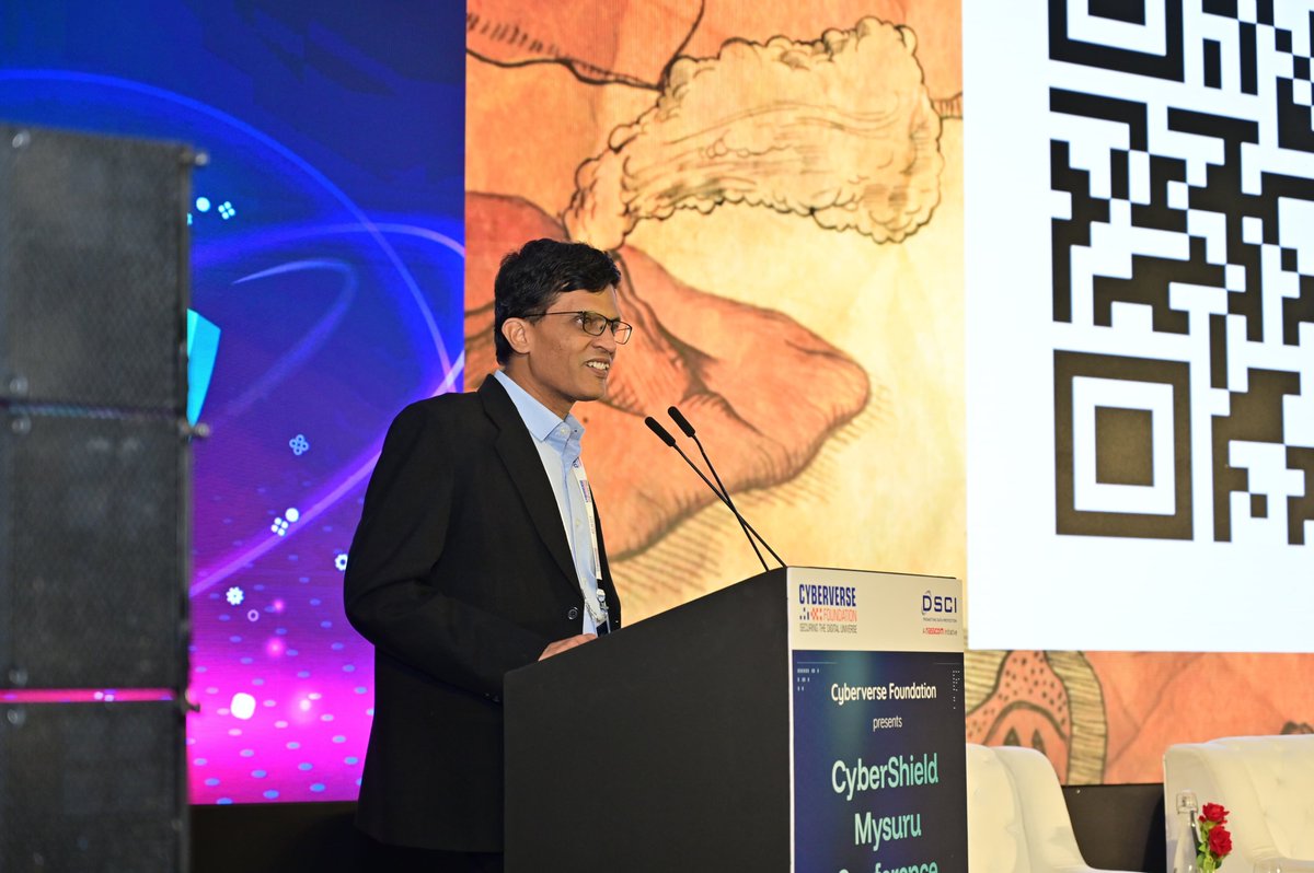 MCyberverse's tweet photo. CyberShield Mysuru 2025 saw the launch of https://t.co/ww2Po1Ugv0 – Private Green AI, an indigenous AI tool. Launched by Sri Yaduveer Wadiyar, Smt. Trishikha Wadiyar, and Mr. Srinivas Vardarajan, it highlights Mysuru’s role in sustainable AI innovation.

#CyberShield2025 #Mysuru https://t.co/ZepMMGUfTf