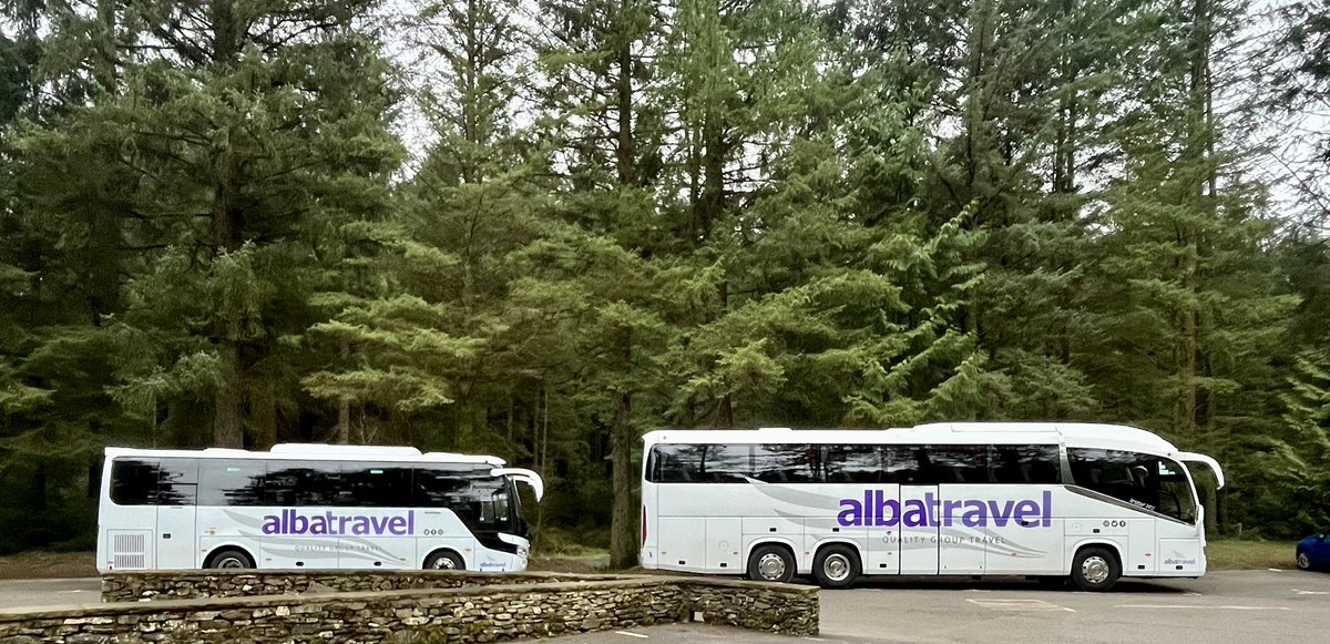Two of our coaches at Whinlatter this week 🌳