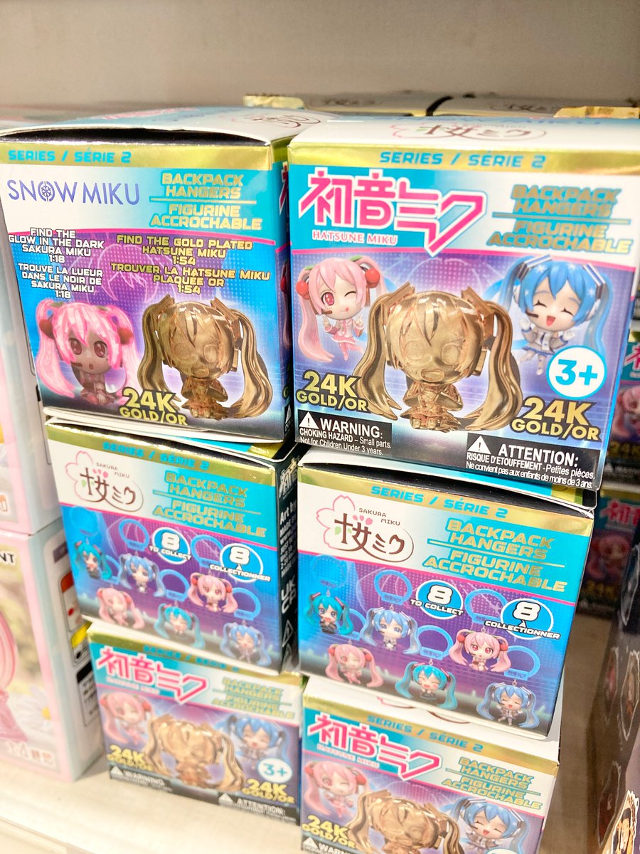 ✨新入荷✨ 『#初音ミク』 「バックパックハンガーシリーズ2」 #桜ミク