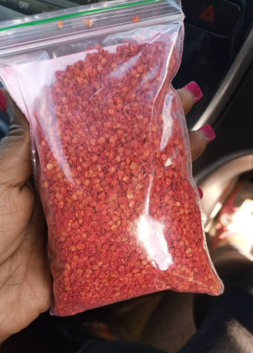 corporatefarmg1's tweet image. If you only want SEED not seedlings so that you propagate your own seedlings, you need 200g seed packet. This covers 1 hectare.

To get quote for seed or order seed WhatsApp 0783025005

#chillifarming