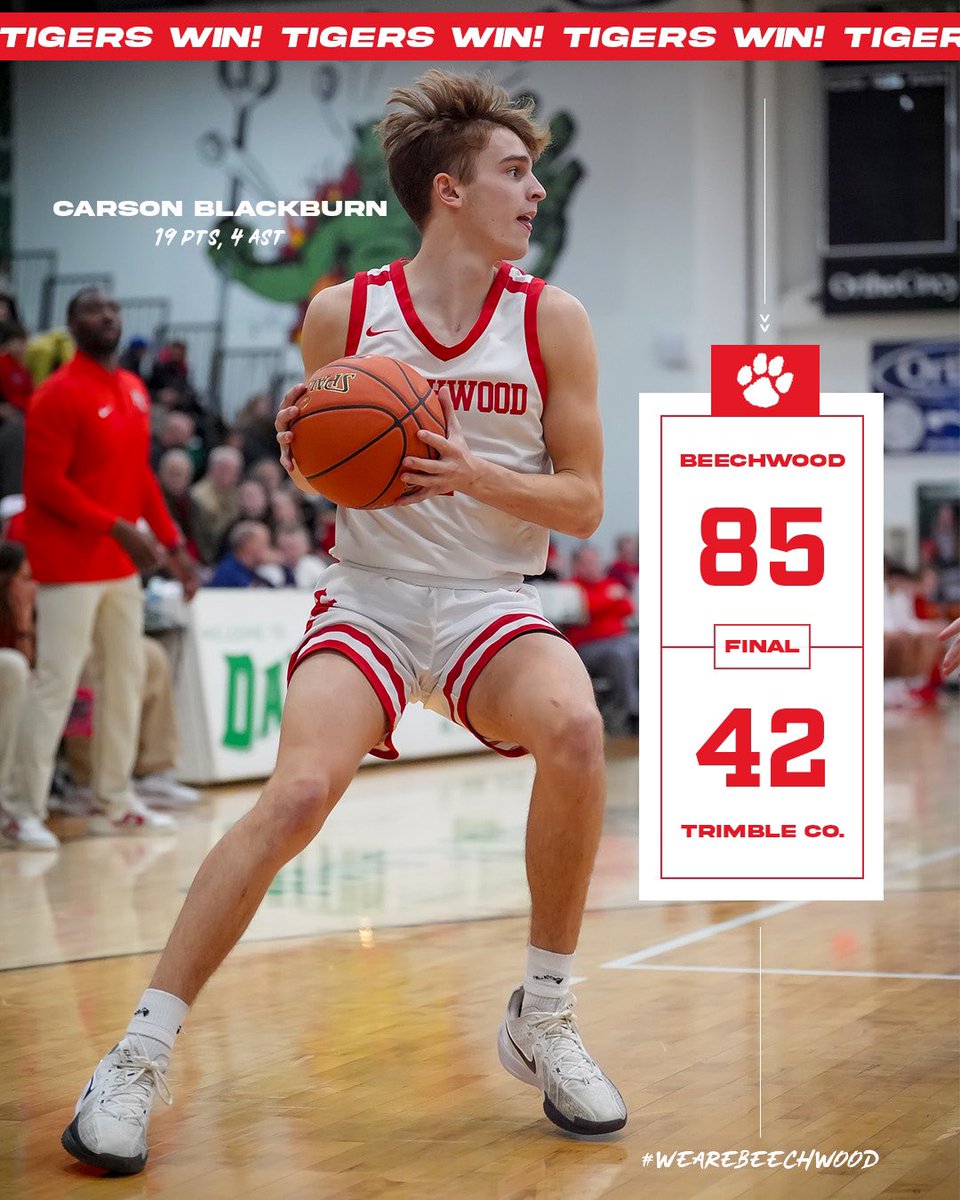 Senior Night: Carson Blackburn leads with 19pts, Ayden Way 15pts, Jack Sullivan 12pts, but the biggest 2pts scored on the night came from Austin Navin, returning from an ACL tear in June.