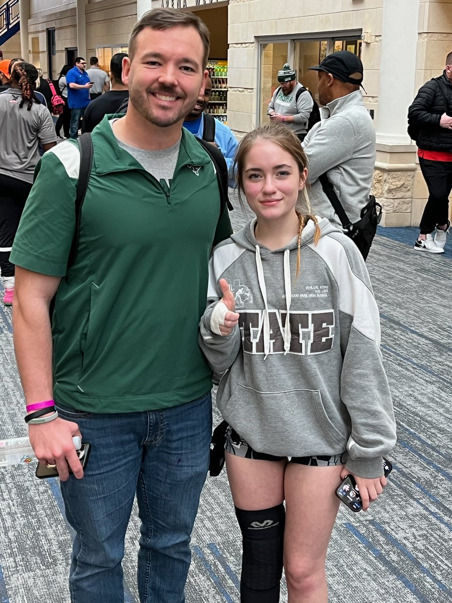 kp_wrestling's tweet photo. Khloe King finishes her career with a great day of competing at the State Championships.  A 4 yr Regional Qualifier, 2 time District Champ and 4 time Academic All District! we are proud of you!#wearekpark https://t.co/Q6B1RQgT2F
