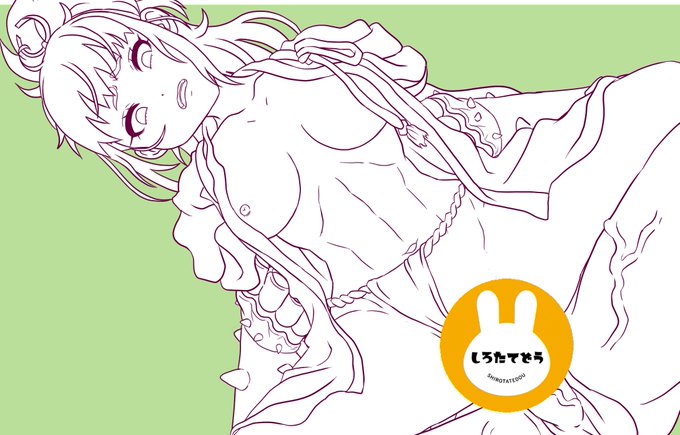 #サムライヴァンキッシュ最近の進捗!なかなかゲ制ができていませんでした鎧の魔物に敗北したアザミさんの線画です 