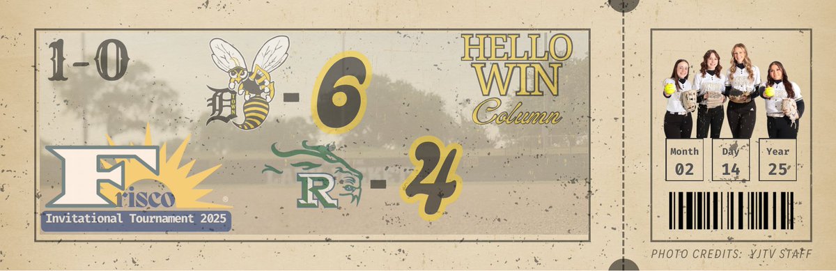 Denison Lady Jacket Softball tweet media