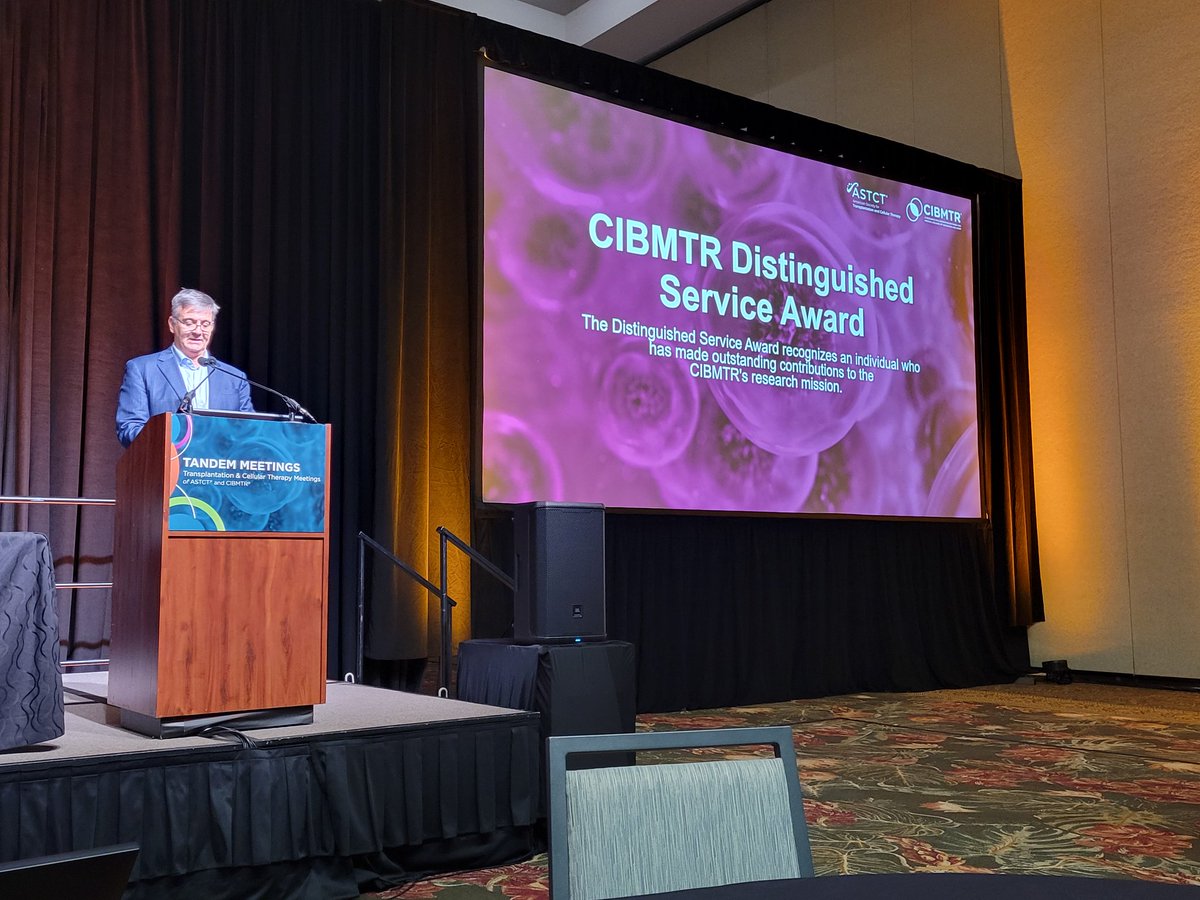 JeffAuletta's tweet image. Congrats, Dr. Barroso Duarte as the 2025 @CIBMTR Distinguished Service Award! Well deserved!
@ASTCT @CIBMTR Tandem Meetings #Tandem25