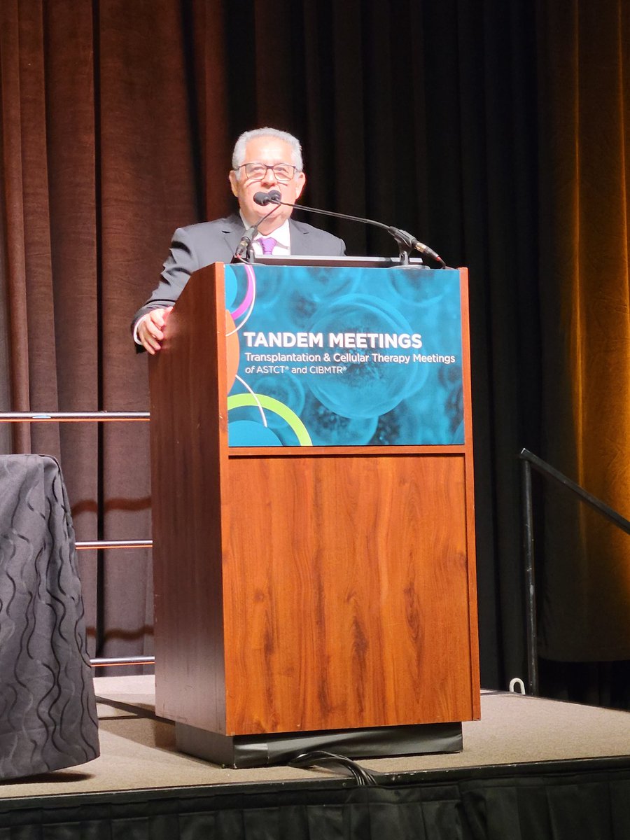 JeffAuletta's tweet image. Congrats, Dr. Barroso Duarte as the 2025 @CIBMTR Distinguished Service Award! Well deserved!
@ASTCT @CIBMTR Tandem Meetings #Tandem25